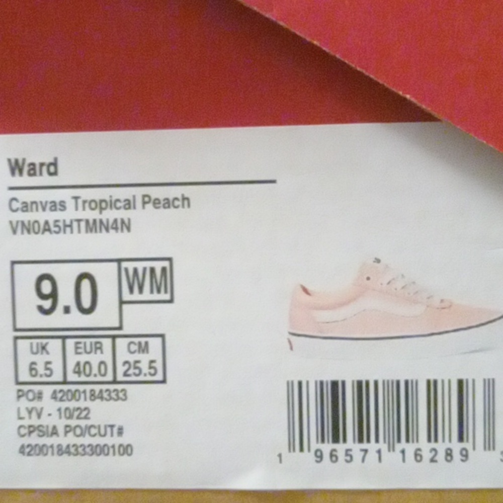 Vans ward Canvas Tropical peach - Picture 8 of 8